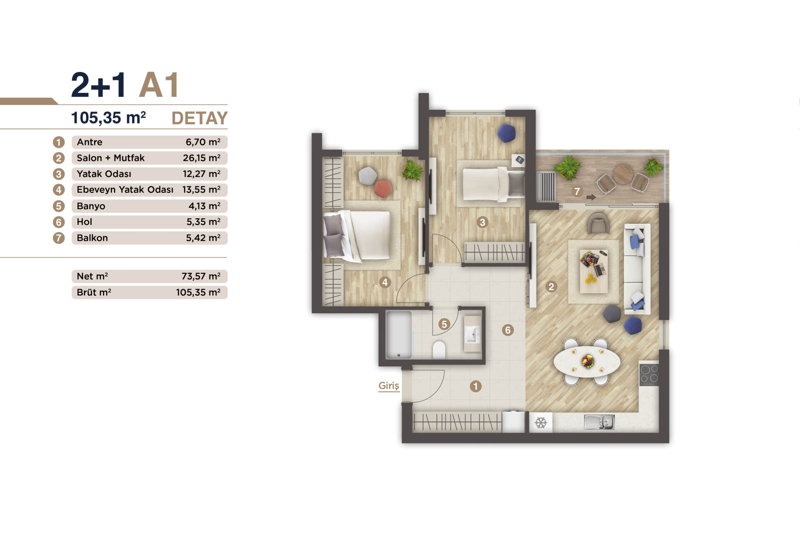 Centrally Located Apartments in Konak, Izmir, Turkey - 106405
