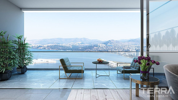 Apartments with Sea-view for Sale in central Konak, İzmir, Turkey