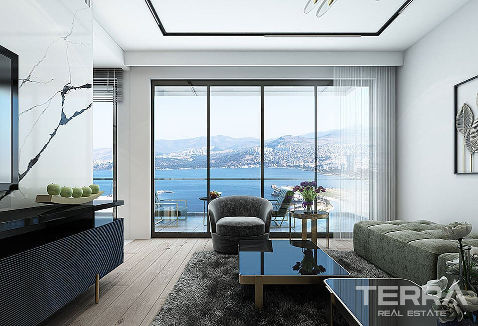 Apartments with Sea-view for Sale in central Konak, İzmir, Turkey - 106420