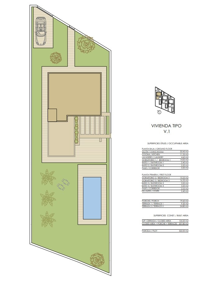 Golf Villas for Sale in Pilar de la Horadada, Costa Blanca, Spain - 106497