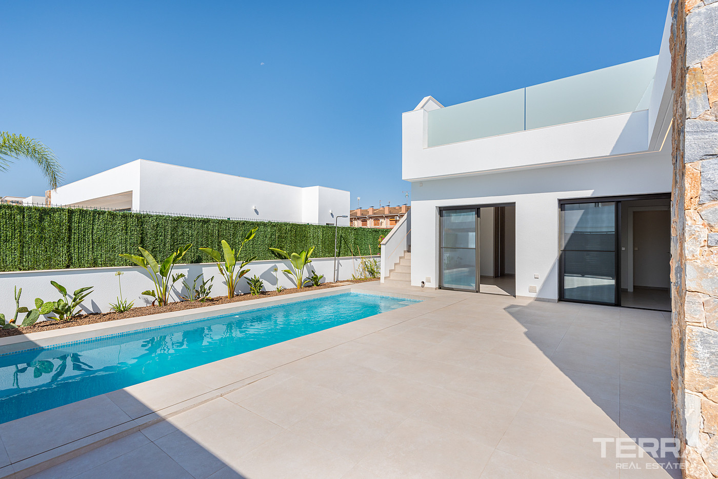 Viller med private pools til salg i Los Alcázares, Murcia, Spanien - 106681