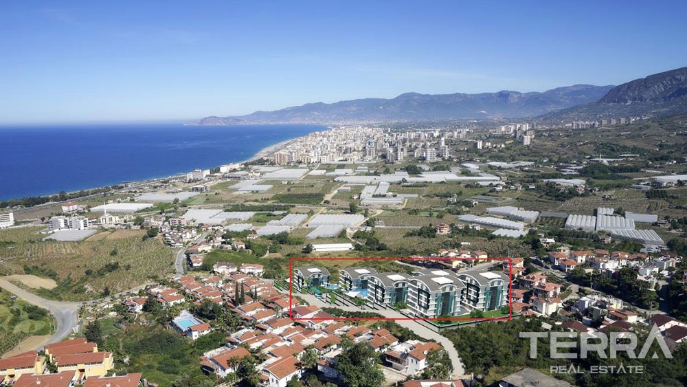 Exclusive seaview apartments for sale in Alanya, Kargicak - 5282