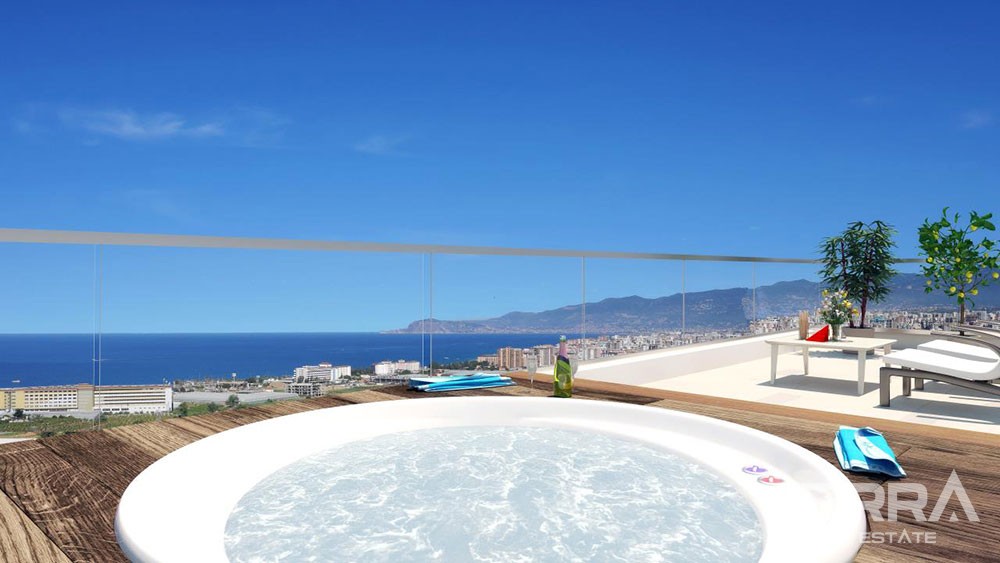 Exclusive seaview apartments for sale in Alanya, Kargicak - 5284