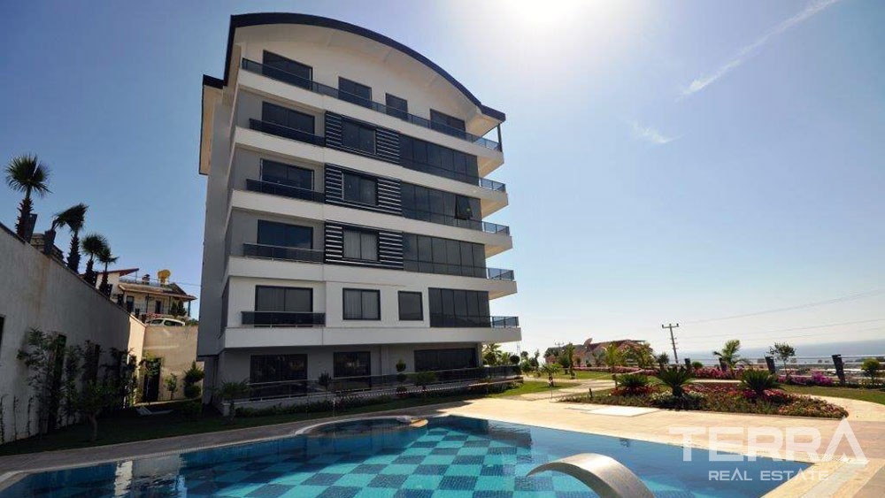 Exclusive seaview apartments for sale in Alanya, Kargicak - 5307