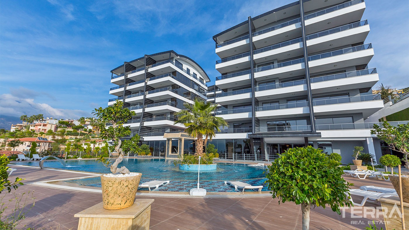 Exclusive seaview apartments for sale in Alanya, Kargicak - 32235