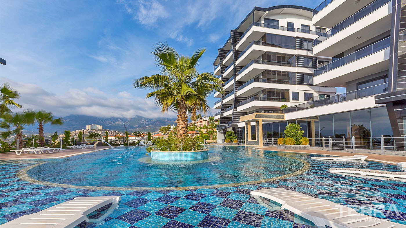 Exclusive seaview apartments for sale in Alanya, Kargicak - 32236