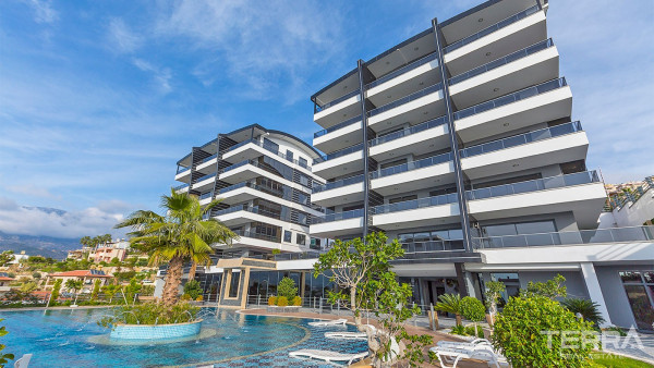 Exclusive seaview apartments for sale in Alanya, Kargicak