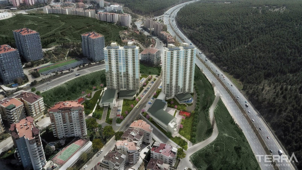 Apartments wth City and Forest View for Sale in Çankaya, Ankara