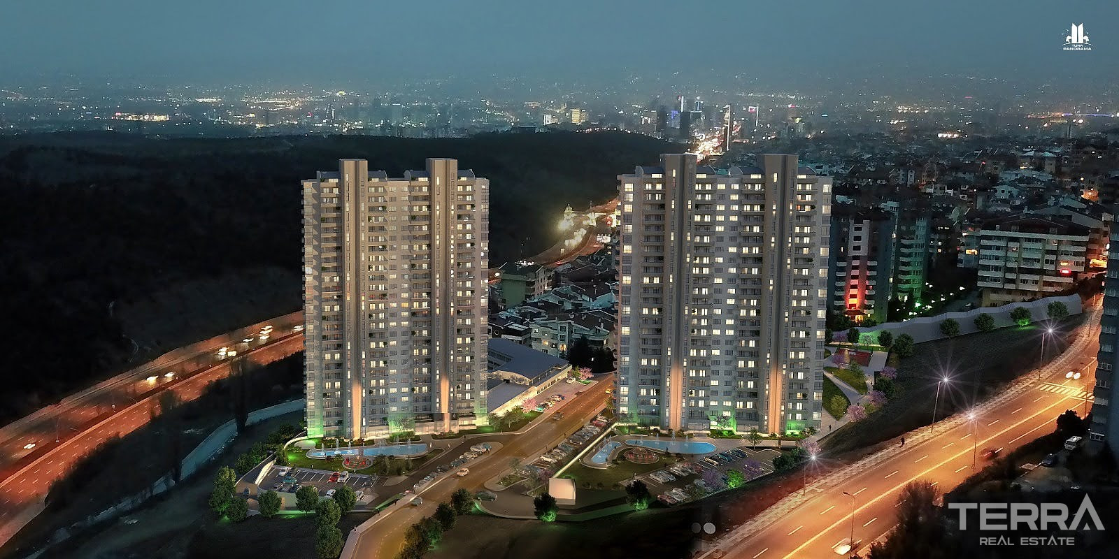 Apartments wth City and Forest View for Sale in Çankaya, Ankara - 106812
