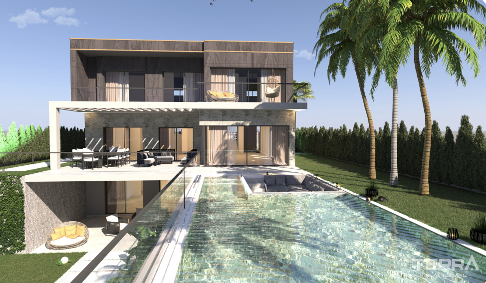 Aydın, Kuşadası'nda Deniz Manzaralı Müstakil Villalar - 106901