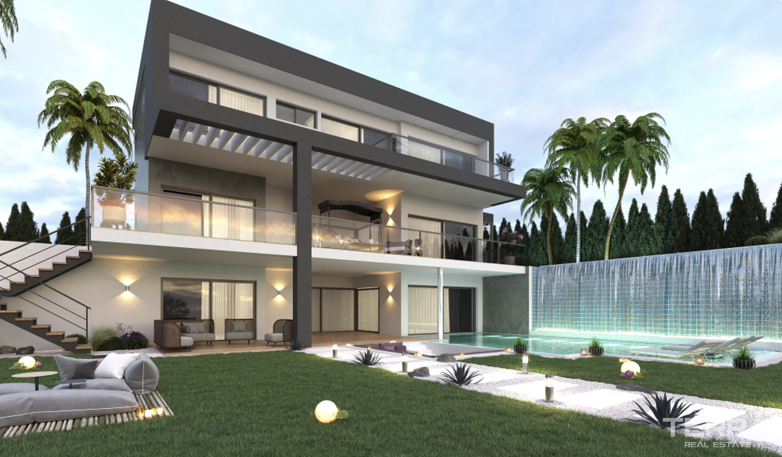 Aydın, Kuşadası'nda Deniz Manzaralı Müstakil Villalar - 106902
