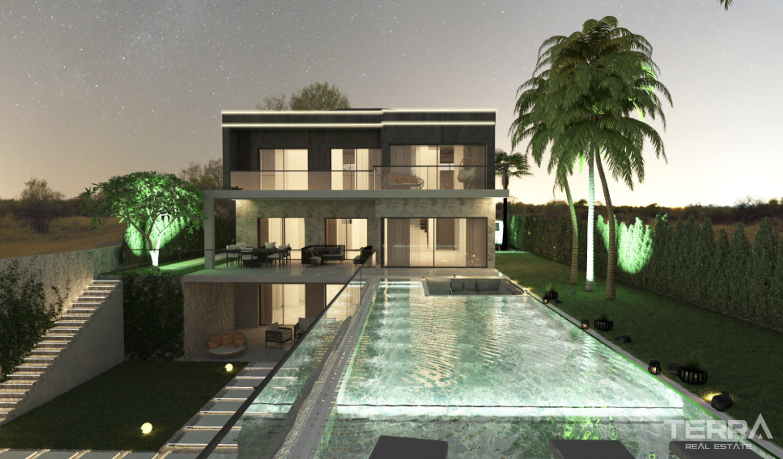 Aydın, Kuşadası'nda Deniz Manzaralı Müstakil Villalar - 106904