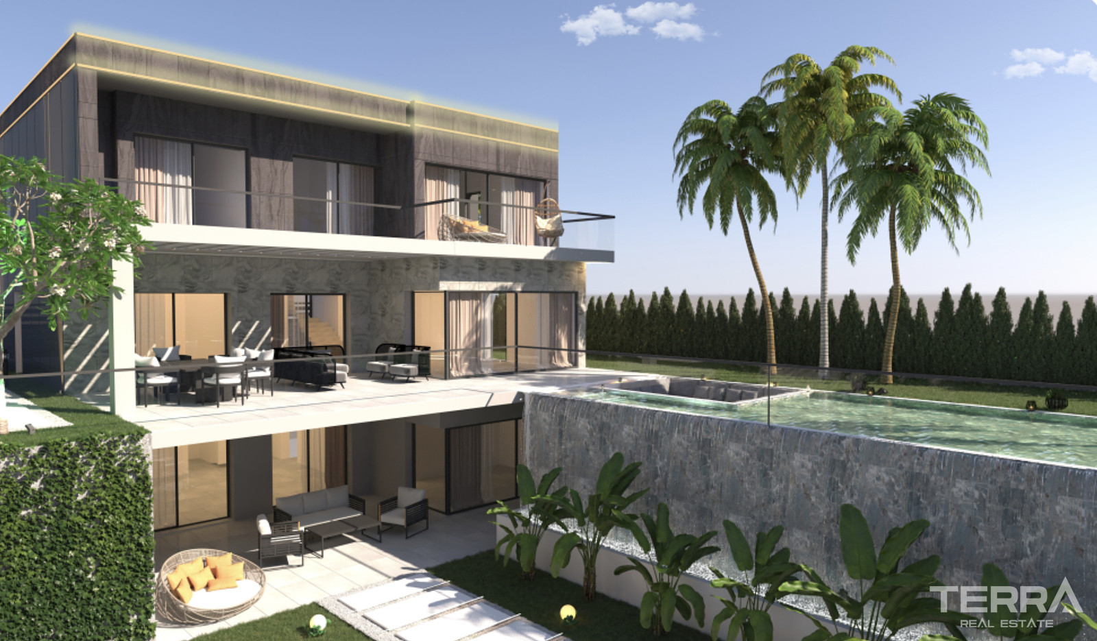 Aydın, Kuşadası'nda Deniz Manzaralı Müstakil Villalar - 106906