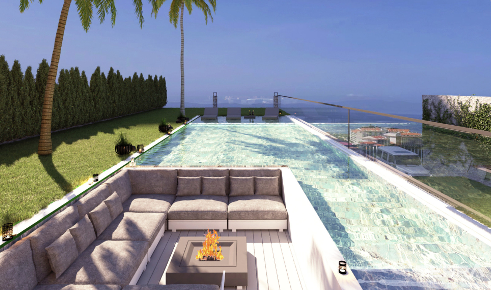 Aydın, Kuşadası'nda Deniz Manzaralı Müstakil Villalar - 106910