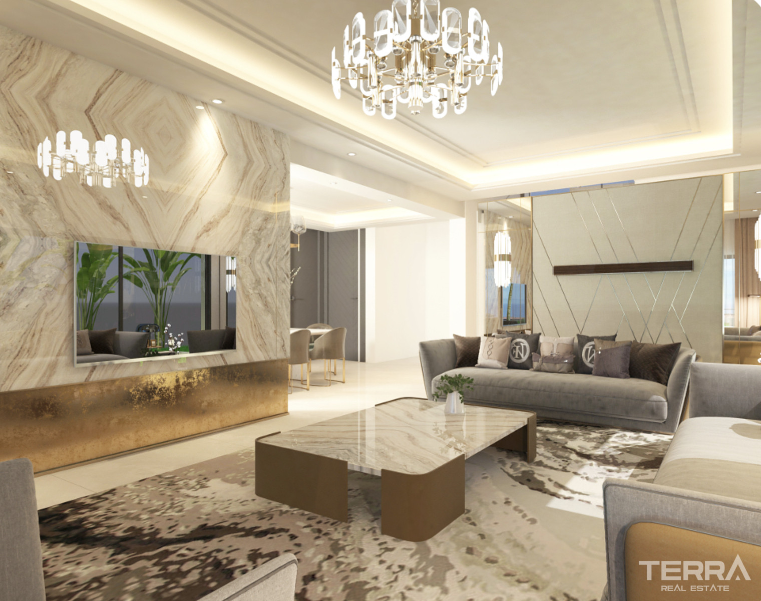 Aydın, Kuşadası'nda Deniz Manzaralı Müstakil Villalar - 106912