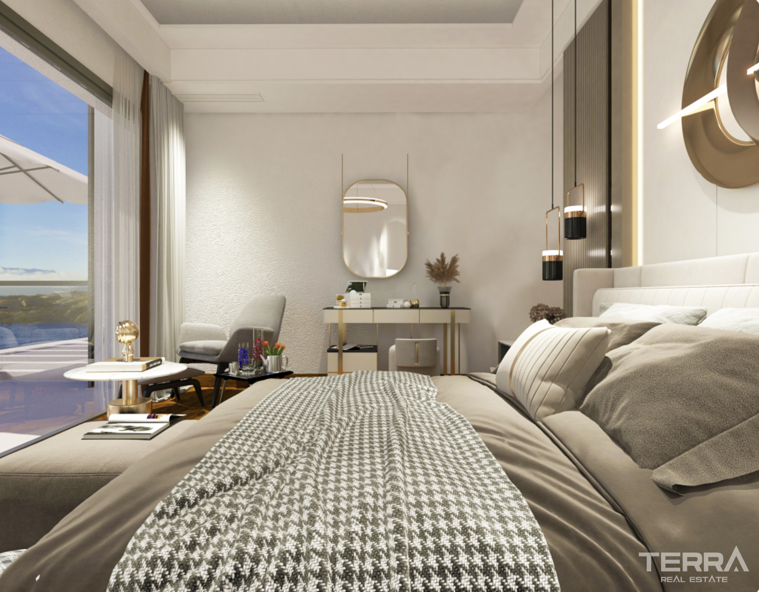 Aydın, Kuşadası'nda Deniz Manzaralı Müstakil Villalar - 106920