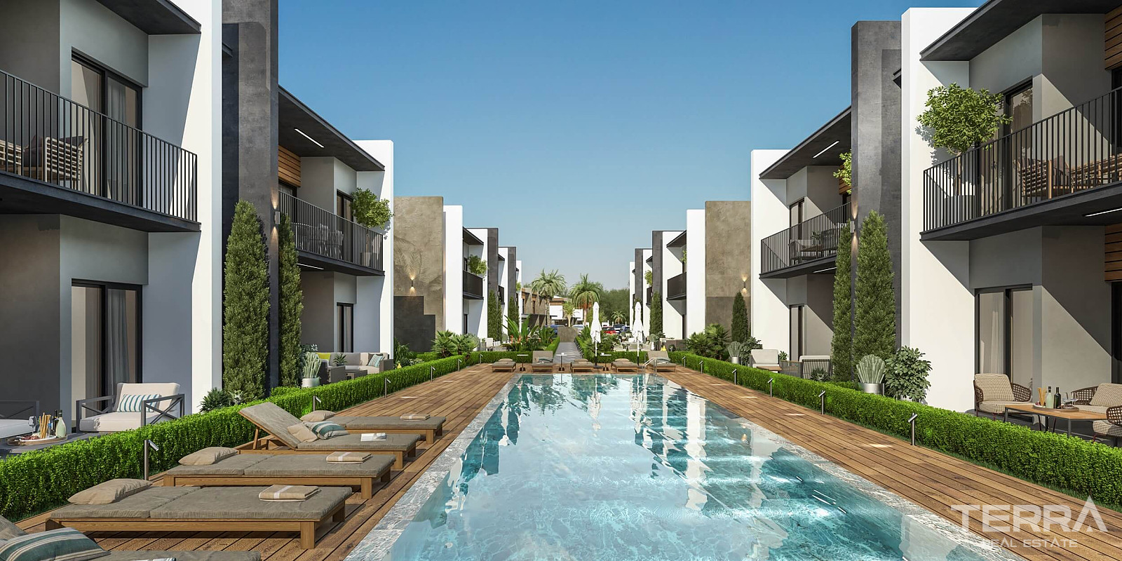 Aydın, Kuşadası'nda Sahile 400 m Uzaklıkta Satılık Modern Daireler - 106934