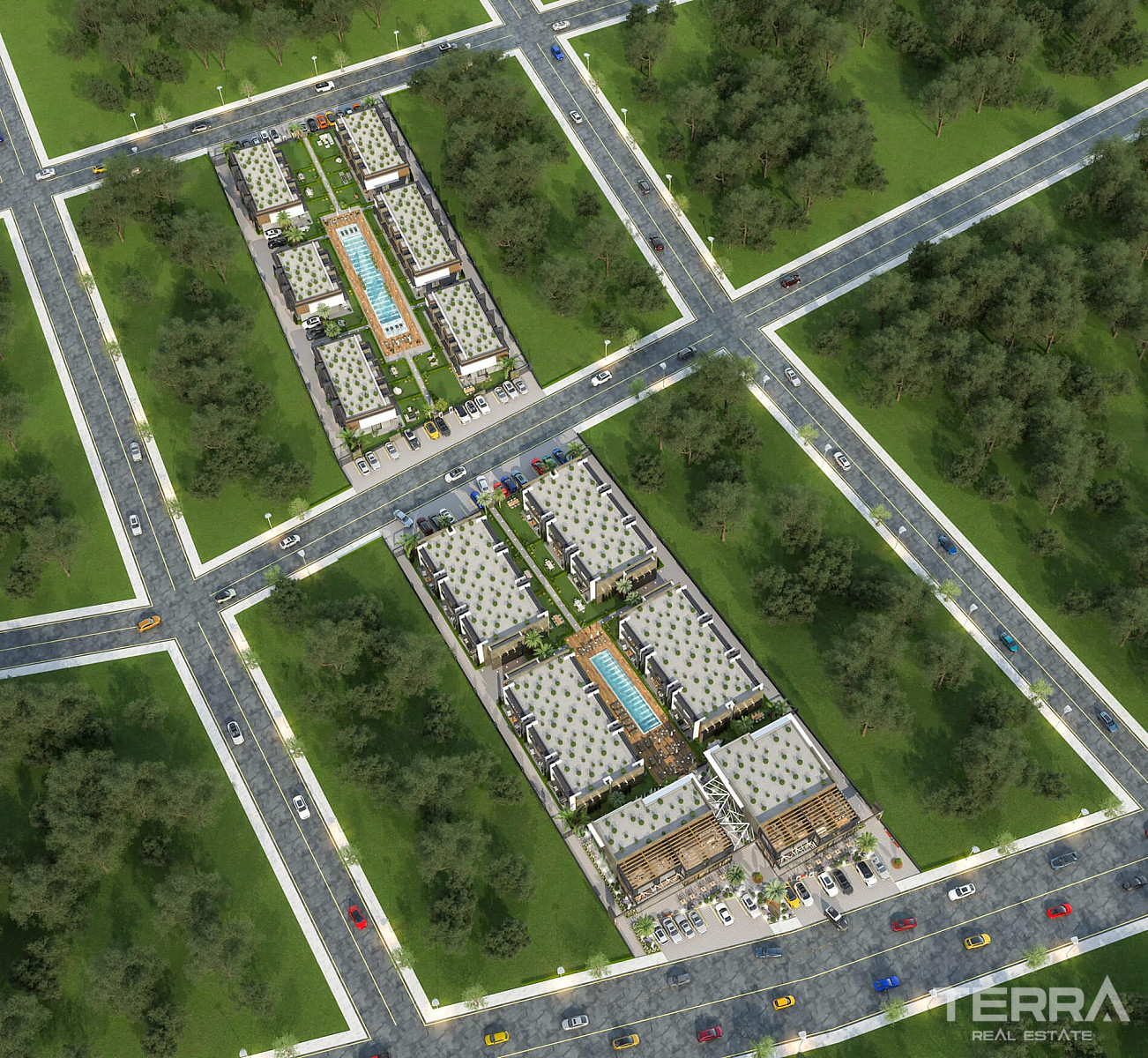 Aydın, Kuşadası'nda Sahile 400 m Uzaklıkta Satılık Modern Daireler - 106949
