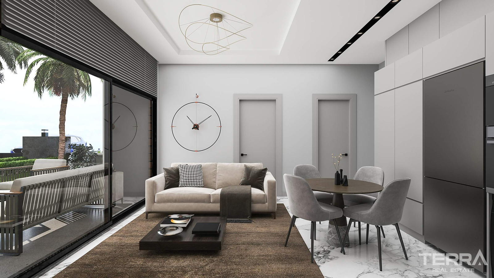 Aydın, Kuşadası'nda Sahile 400 m Uzaklıkta Satılık Modern Daireler - 106951