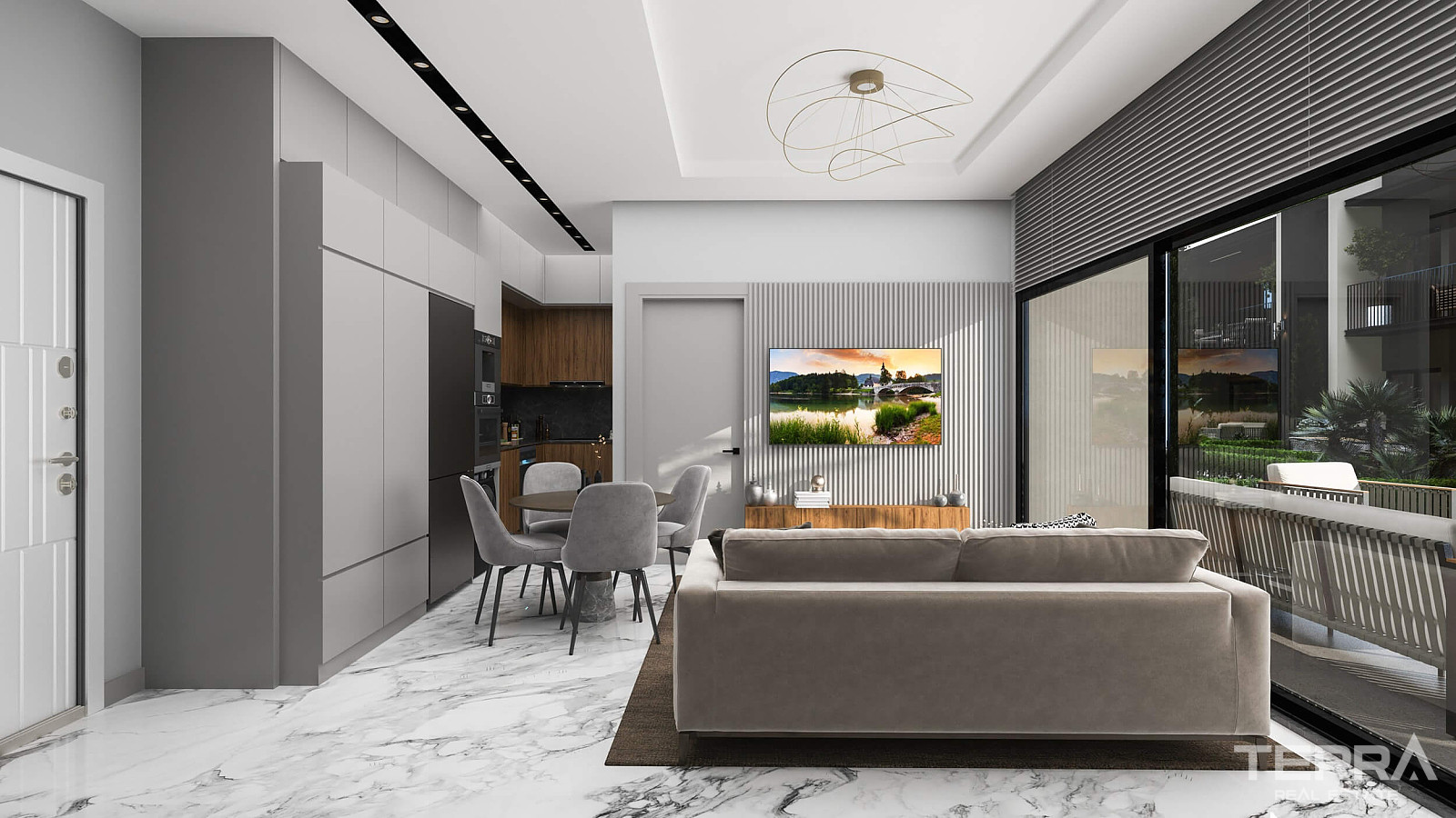 Aydın, Kuşadası'nda Sahile 400 m Uzaklıkta Satılık Modern Daireler - 106952