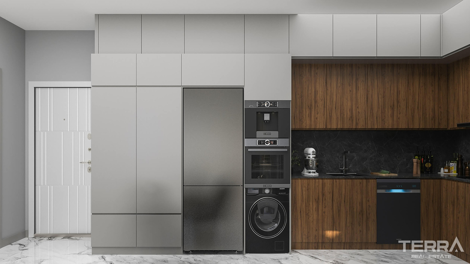 Aydın, Kuşadası'nda Sahile 400 m Uzaklıkta Satılık Modern Daireler - 106956