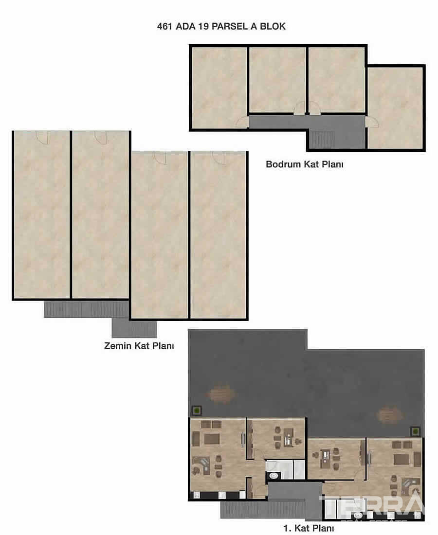 Aydın, Kuşadası'nda Sahile 400 m Uzaklıkta Satılık Modern Daireler - 106964
