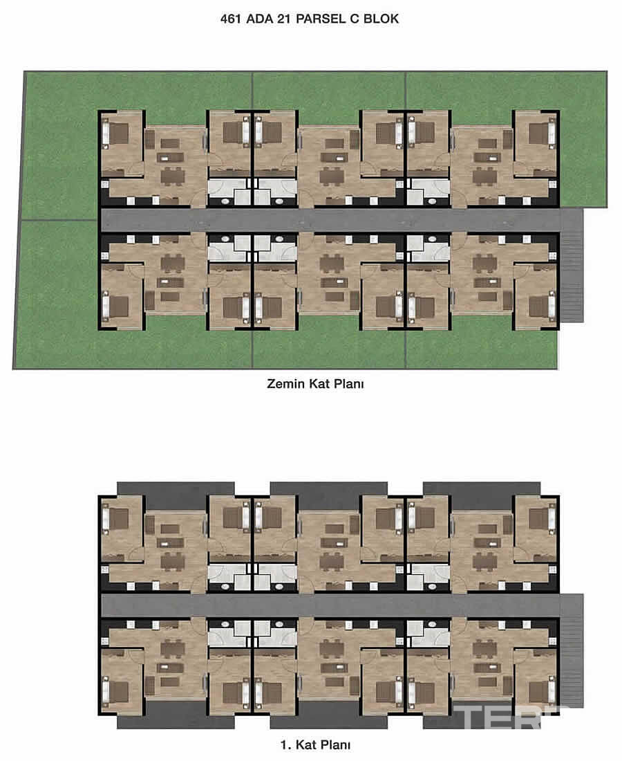 Aydın, Kuşadası'nda Sahile 400 m Uzaklıkta Satılık Modern Daireler - 106966