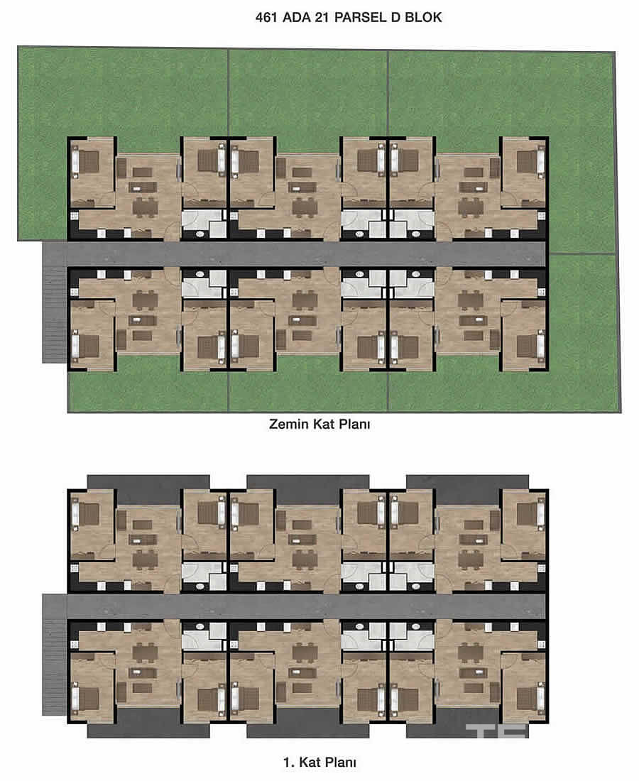 Aydın, Kuşadası'nda Sahile 400 m Uzaklıkta Satılık Modern Daireler - 106967