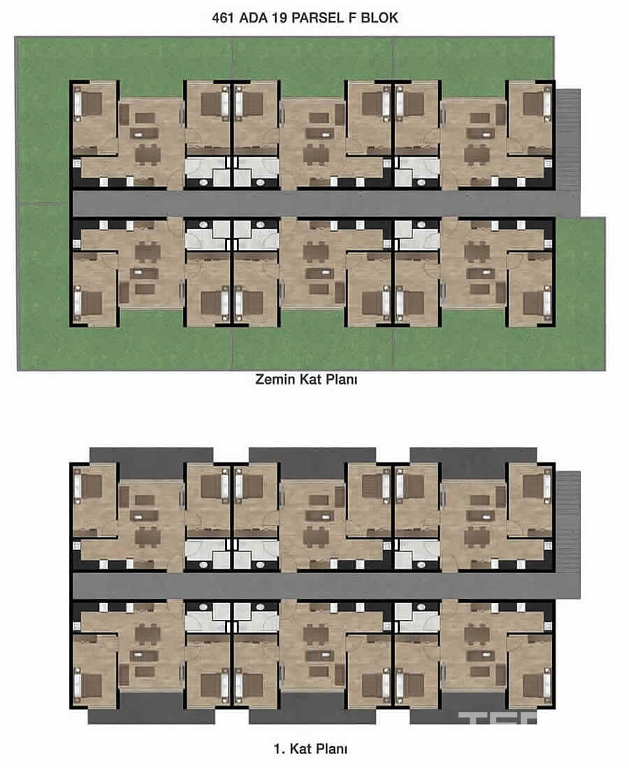Aydın, Kuşadası'nda Sahile 400 m Uzaklıkta Satılık Modern Daireler - 106969