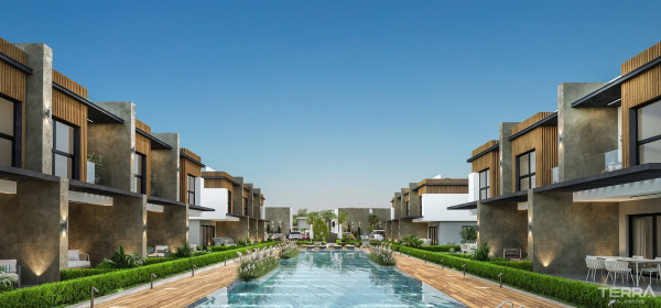 Semi-Detached Villas close to Beach in Kuşadası, Aydın, Turkey