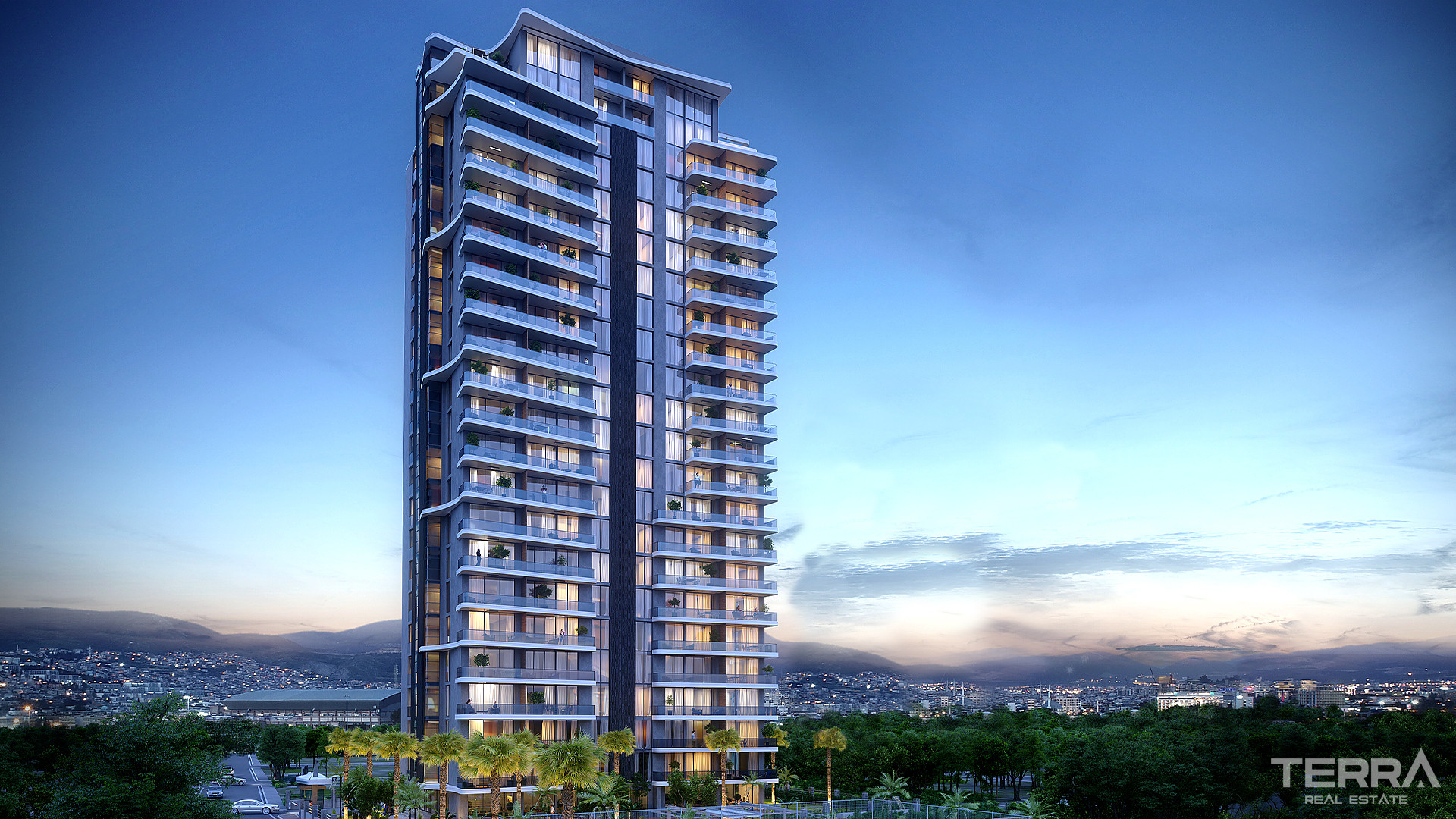 Sea View Apartments for Sale in İzmir, Konak, Turkey - 107048