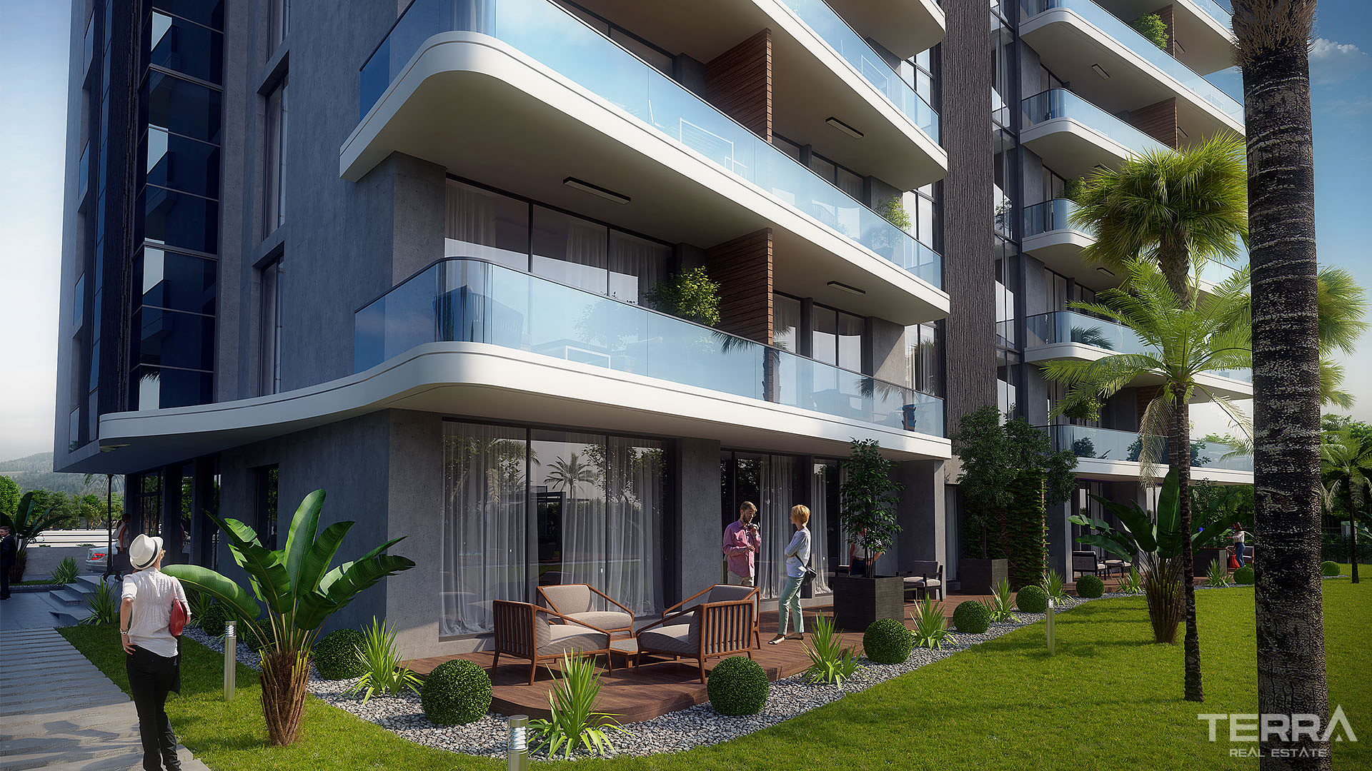 Sea View Apartments for Sale in İzmir, Konak, Turkey - 107050