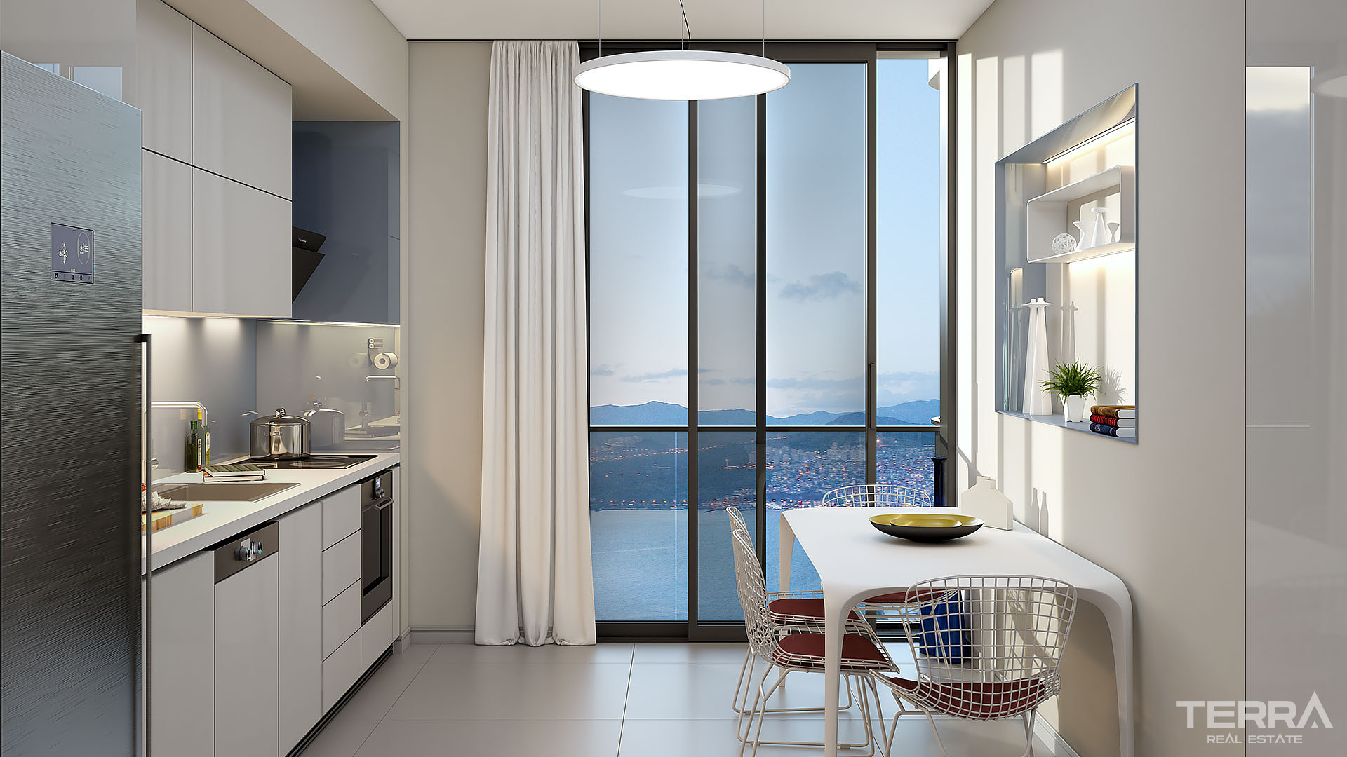 Sea View Apartments for Sale in İzmir, Konak, Turkey - 107058