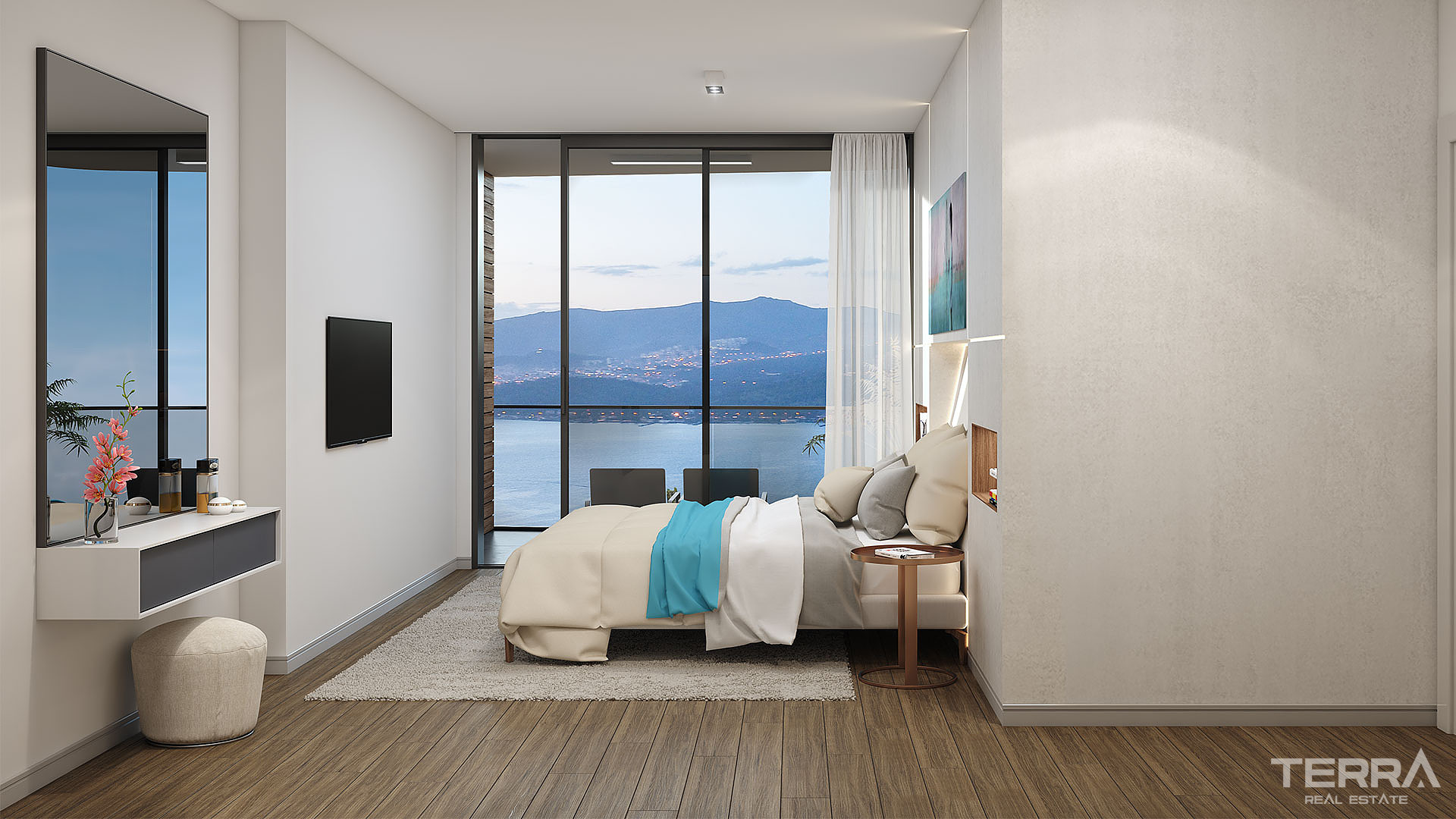 Sea View Apartments for Sale in İzmir, Konak, Turkey - 107061