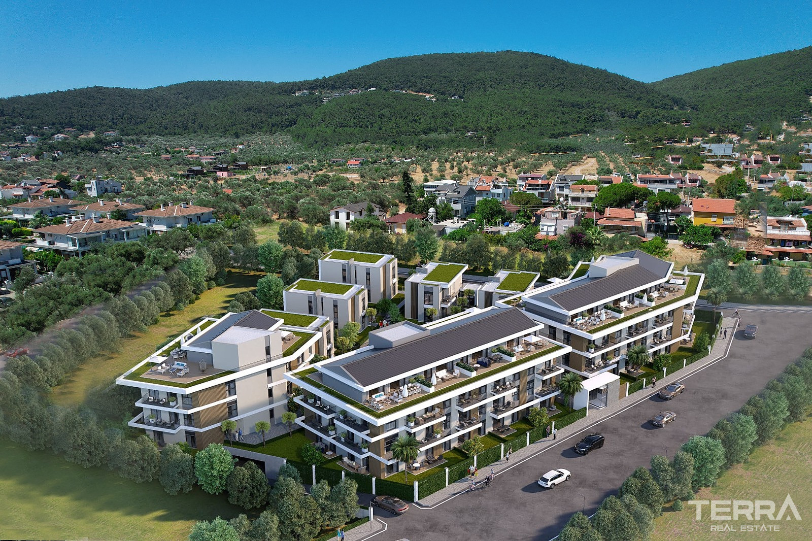 Detached Villas with Pools for Sale in Urla, İzmir - 107080