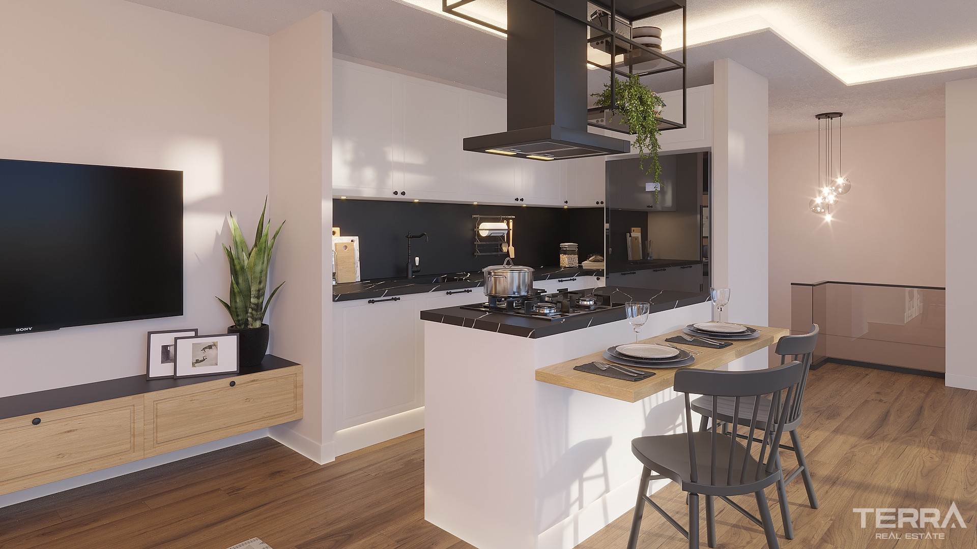 Detached Villas with Pools for Sale in Urla, İzmir - 107089