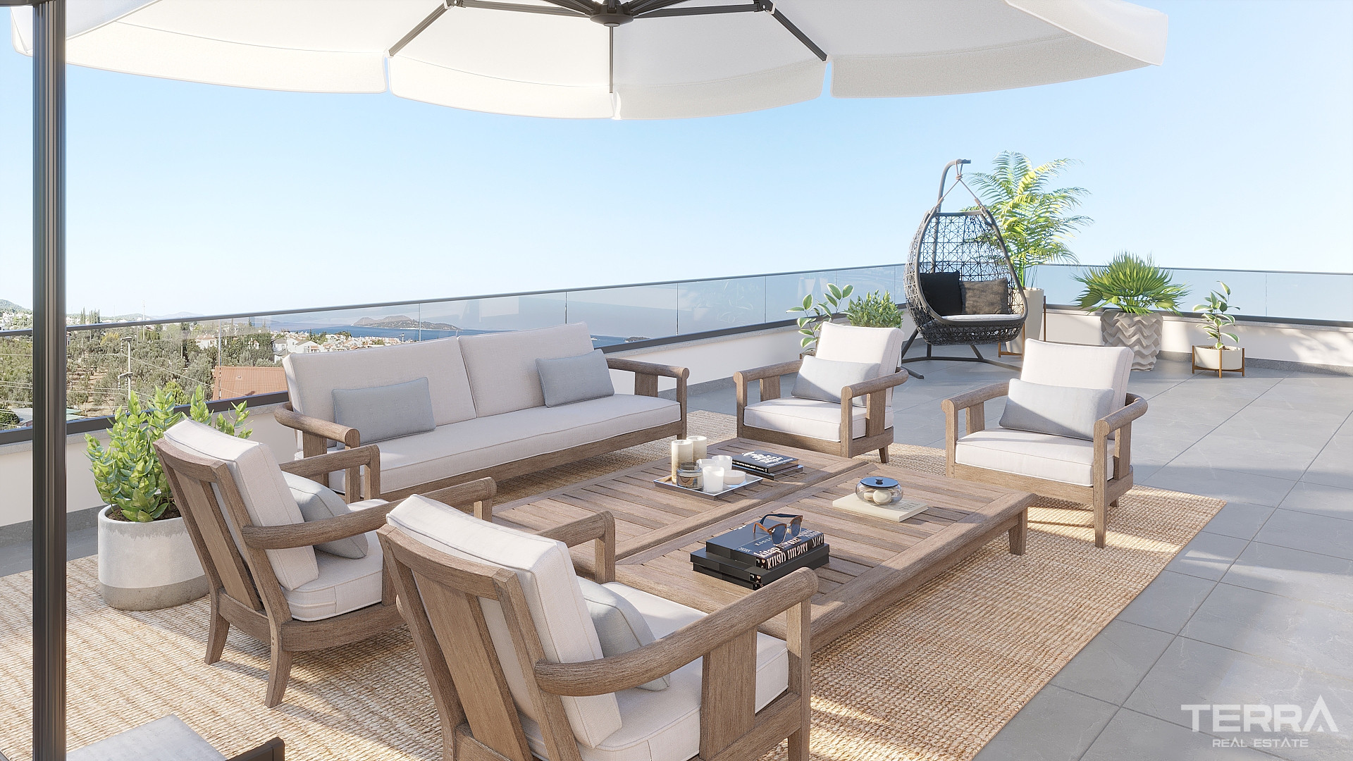 Detached Villas with Pools for Sale in Urla, İzmir - 107100