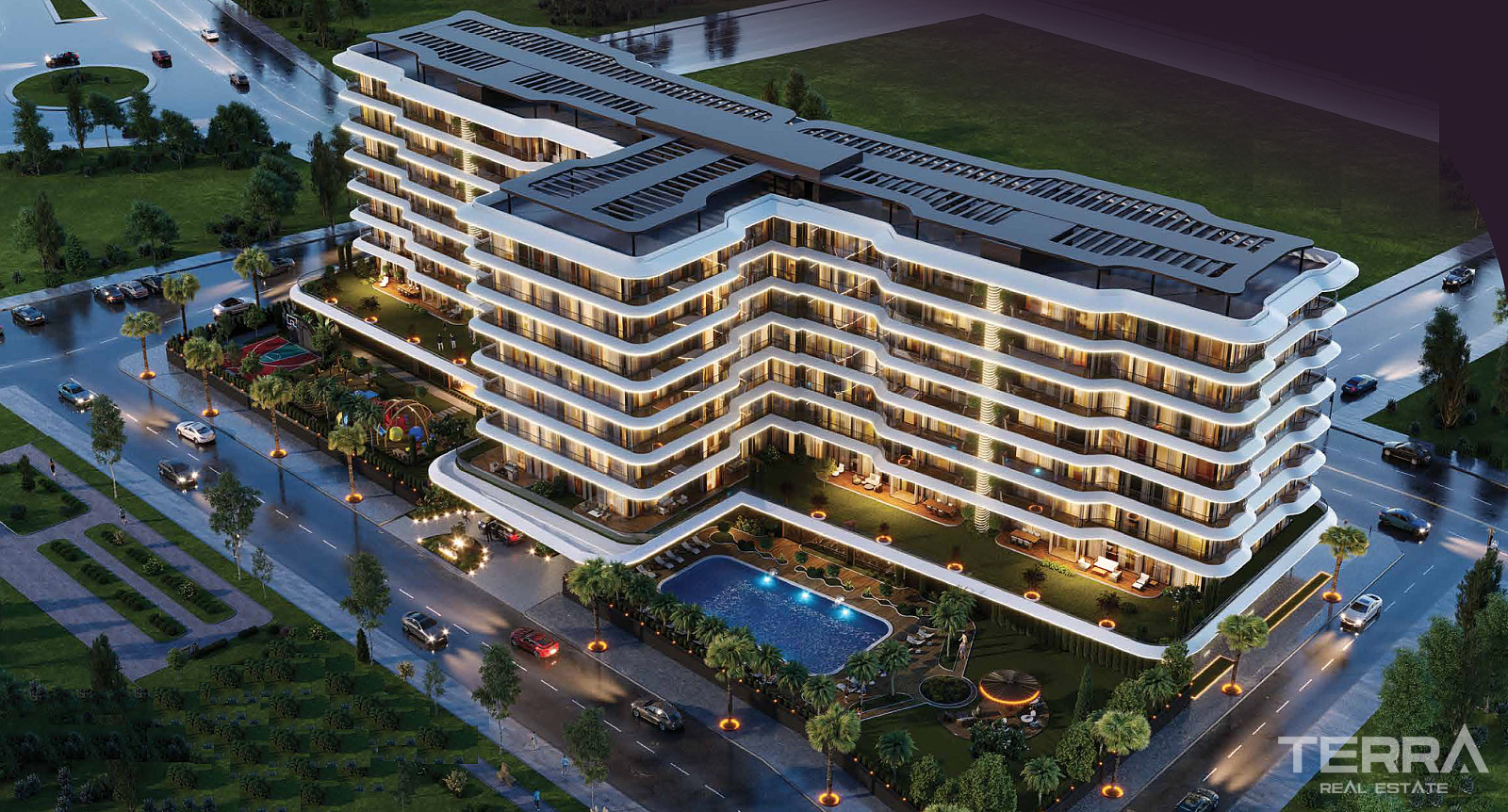 Luksusowe apartamenty na sprzedaż w dzielnicy Bornova, Izmir - 107111