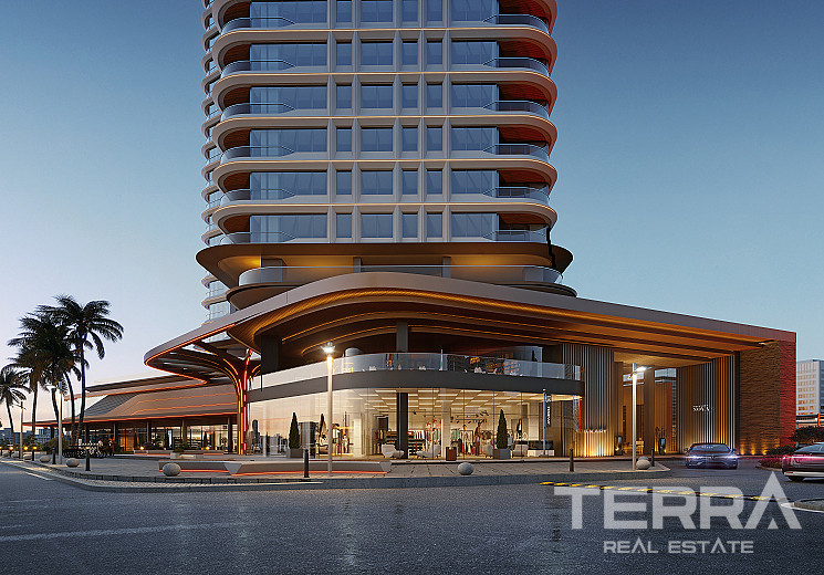 Meerblick-Apartments zum Verkauf in İzmir, Konak, Türkei - 107227