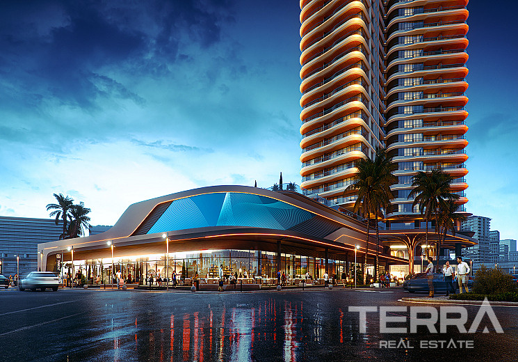 Meerblick-Apartments zum Verkauf in İzmir, Konak, Türkei - 107228