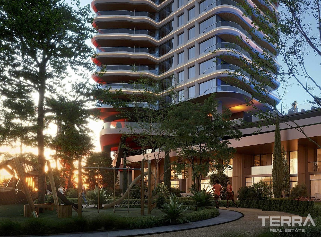 Meerblick-Apartments zum Verkauf in İzmir, Konak, Türkei - 107230