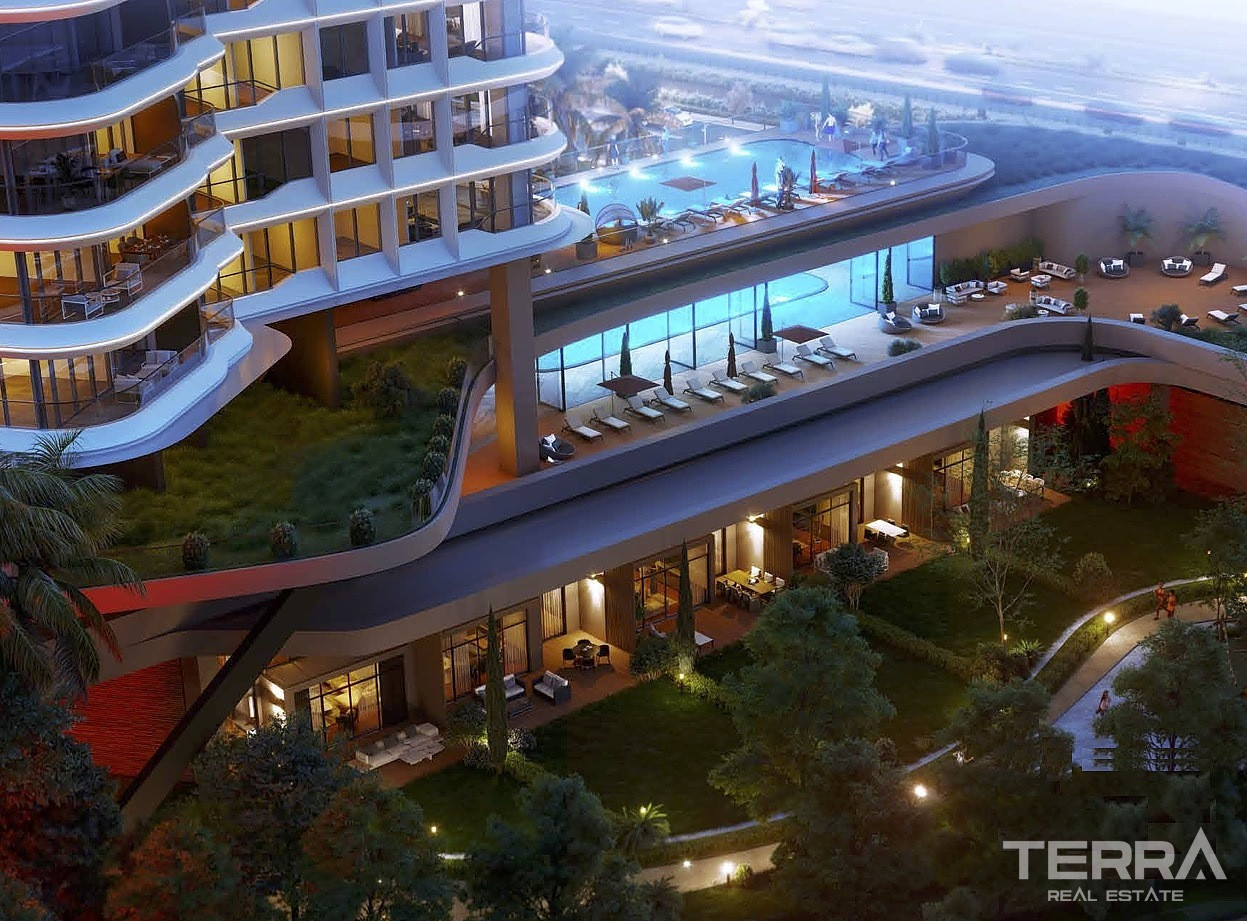 Meerblick-Apartments zum Verkauf in İzmir, Konak, Türkei - 107232