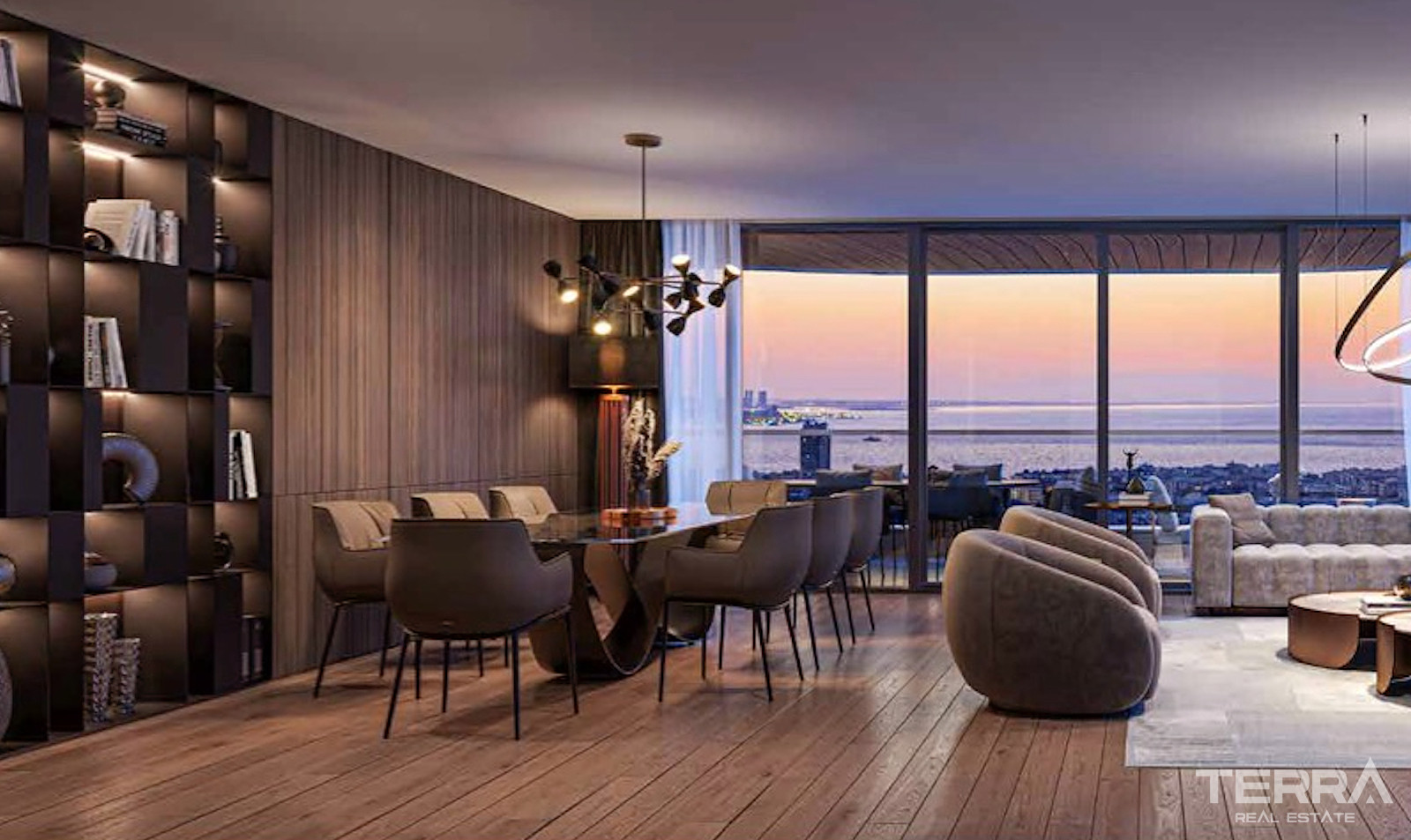 Meerblick-Apartments zum Verkauf in İzmir, Konak, Türkei - 107236