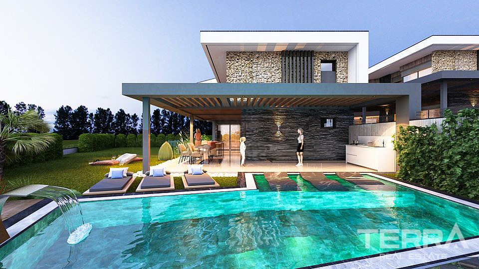 Villaer med privat pool til salg i Kuşadası, Aydın, Tyrkiet - 107253