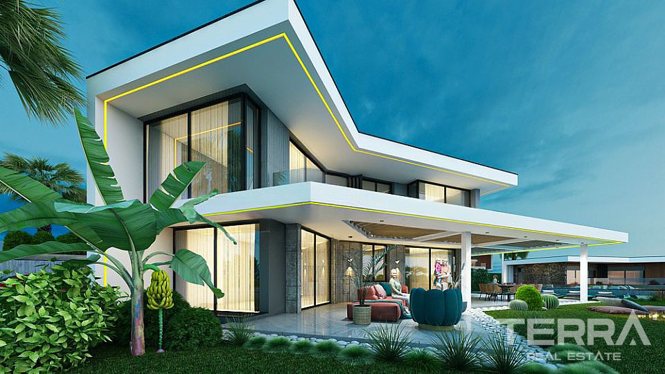 Villaer med privat pool til salg i Kuşadası, Aydın, Tyrkiet - 107254