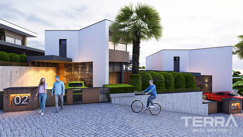 Villaer med privat pool til salg i Kuşadası, Aydın, Tyrkiet - 107257