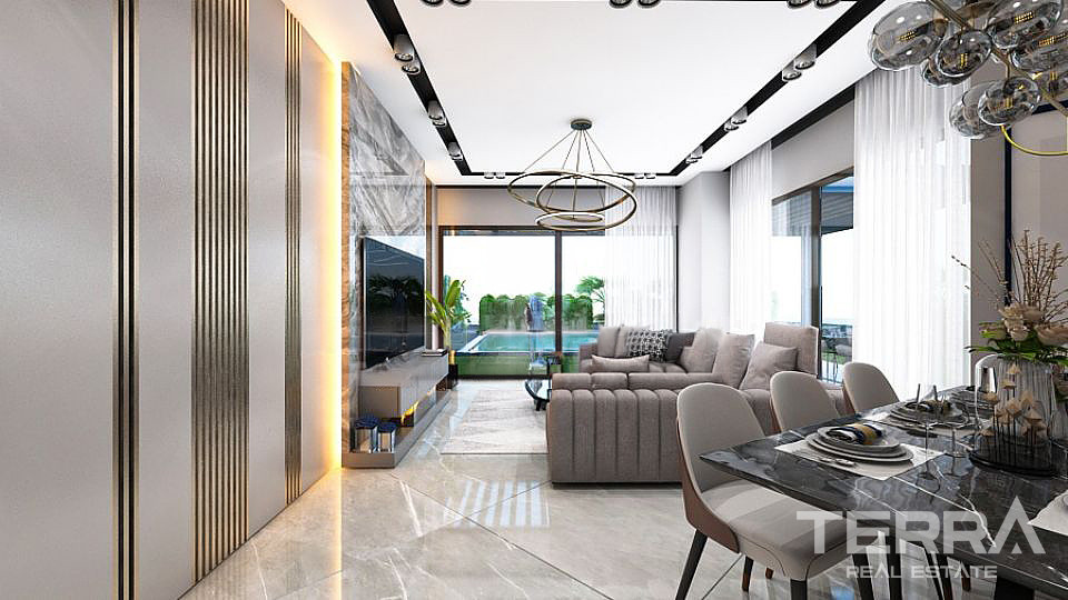 Villaer med privat pool til salg i Kuşadası, Aydın, Tyrkiet - 107261