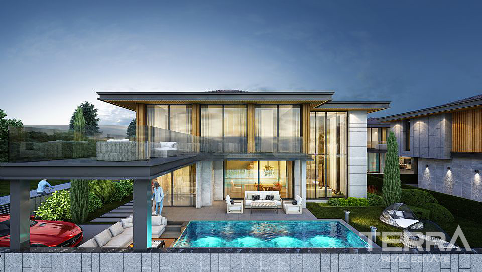 Detached Villas with Private Pools for Sale in Kuşadası, Turkey - 107362