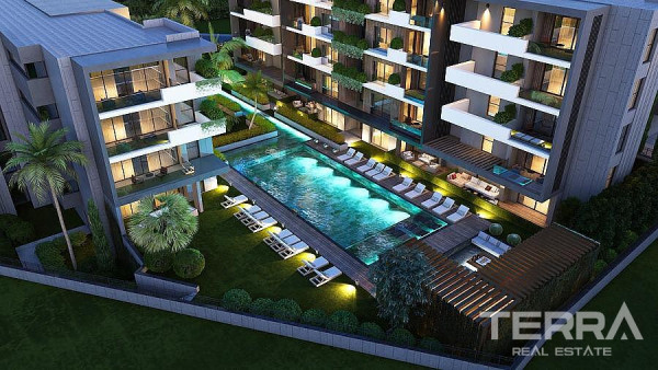 Aydın, Kuşadası'nda Denize 2 km Uzaklıkta Modern Sitede Sıfır Daireler