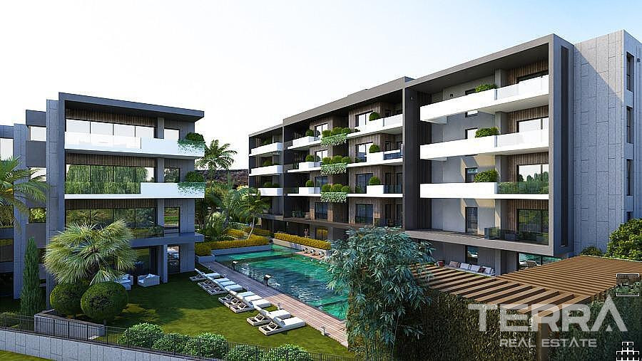 Aydın, Kuşadası'nda Denize 2 km Uzaklıkta Modern Sitede Sıfır Daireler - 107449